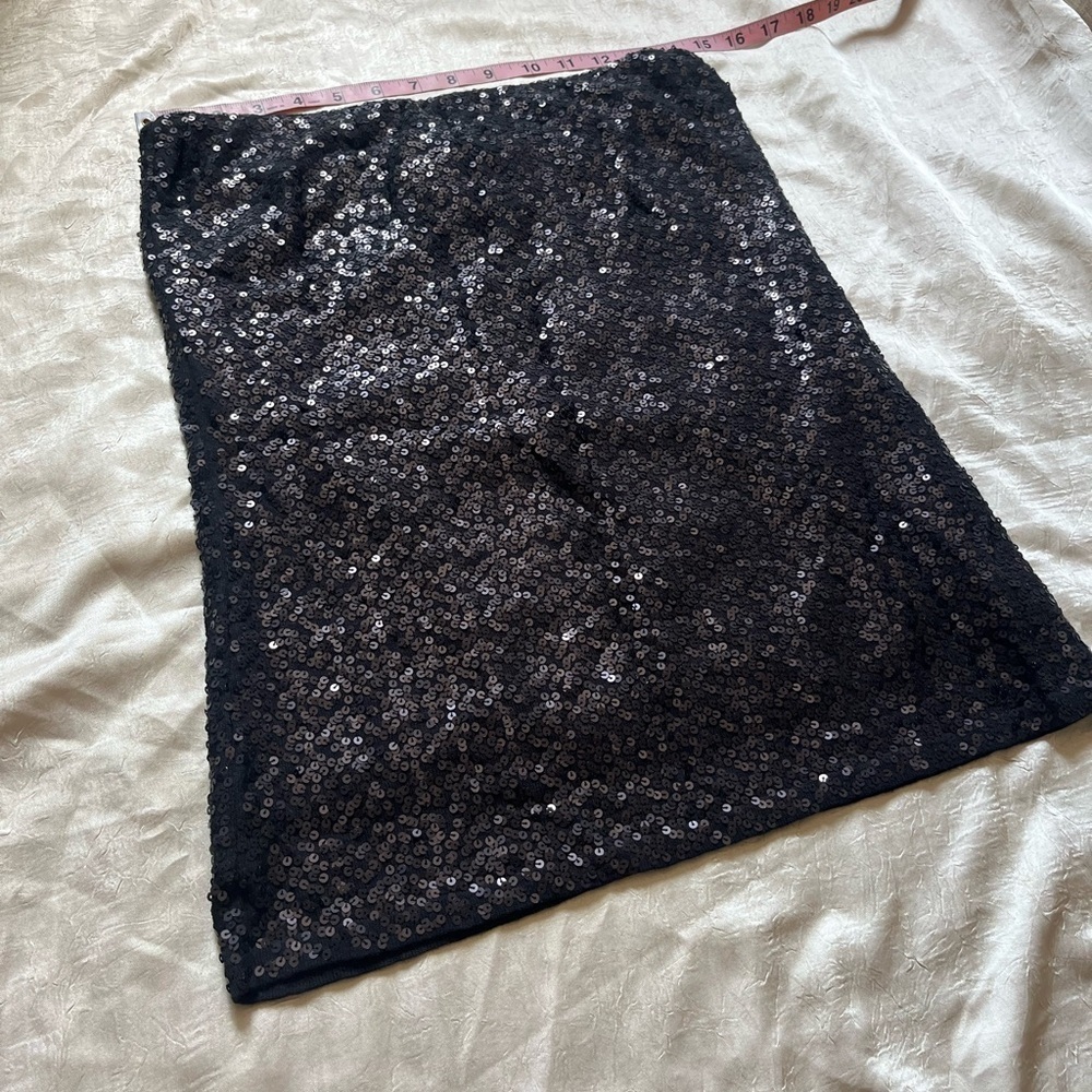 CAbi Black Sequin Pencil Skirt - Picture 4 of 4